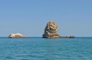 White cliffs in Vieste photo