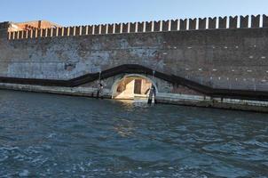 vista de la ciudad de venecia foto