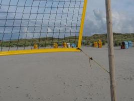 the beach of german island Juist photo