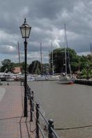 the river Ems near Weener in germany photo