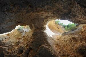 Sea caves in Vieste photo