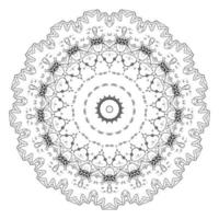 Mandala. Decorative round ornament in oriental style vector