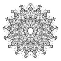 Mandala. Decorative round ornament in oriental style vector