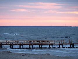 Zingst at the baltic sea in germany photo