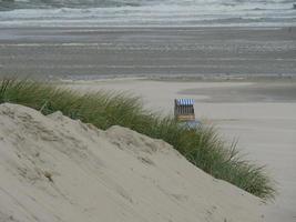 summer tiem at the beach of Juist photo