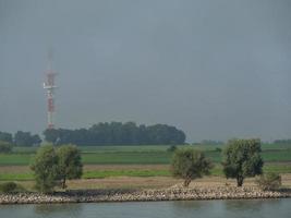 the rhine river in germany photo