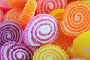 colorful sweet jelly candies photo