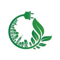 Natural energy for Ecology and Environmental Help The World With Eco-Friendly Ideas vector