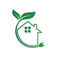 Natural energy ecology house for Ecology and Environmental Help The World With Eco-Friendly Ideas vector