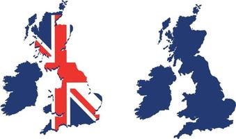 United Kingdom,UK,Great Britain grey map,border vector