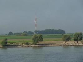 the rhine river in germany photo