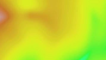 Glow color gradient yellow and green loop artistic video