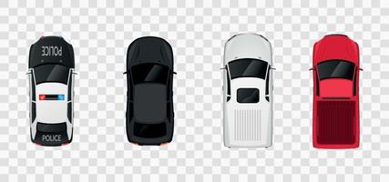Car icons collection vector eps 10