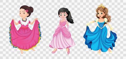 Beautiful little fairy characters vector eps 10