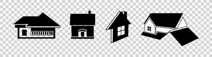 buildings icons set vector illustration