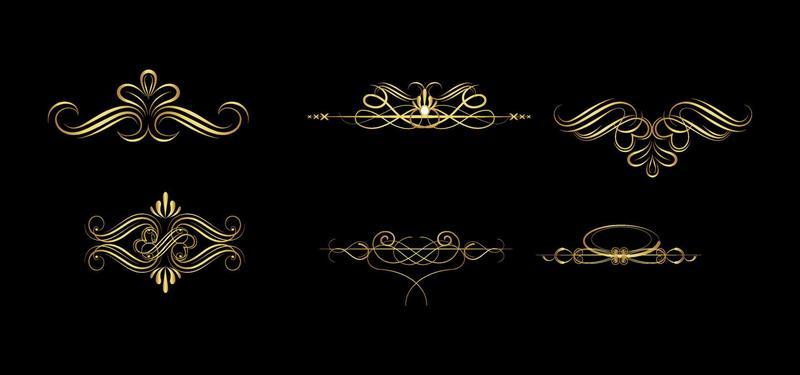 Decorative design elements vector eps 10