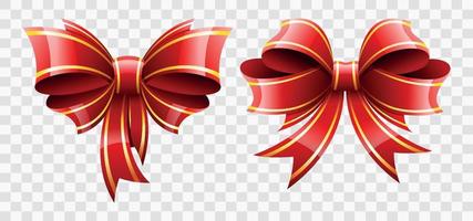 Red Ribbon Bow PNG Transparent Images Free Download, Vector Files