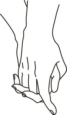 Hands Of A Couple Are Holding Each Other Romantic Touch Of Palms Of Lovers Symbol Of Family Protection Vector Illustration Concept Of Togetherness And Safety Silhouette In A Simple Drawing Vector Hands Of A Couple Are Holding Each Other Romantic Touch Of Palms Of Lovers Symbol Of Family Protection Vector Illustration Concept Of Togetherness And Safety Silhouette In A Simple Drawing Vector