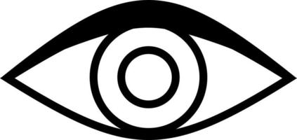 Eye icon open eyes images vector