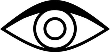 Eye icon open eyes images vector