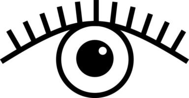 Eye icon open eyes images vector