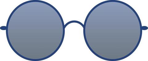 colorful sunglass of different forms and color. Summer sun protection icon vector