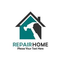 Home repair logo template illustration
