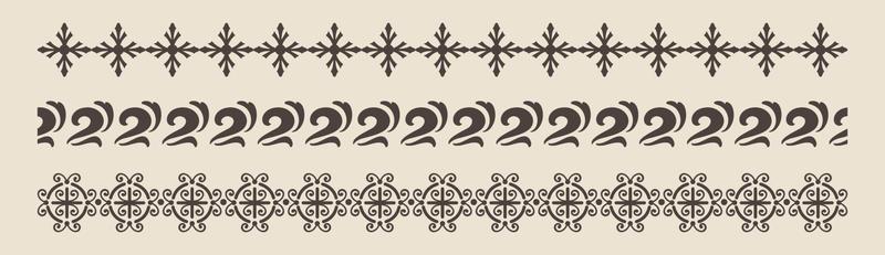 decorative borders vector