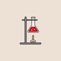 Chemical Laboratory Icons Vector Design