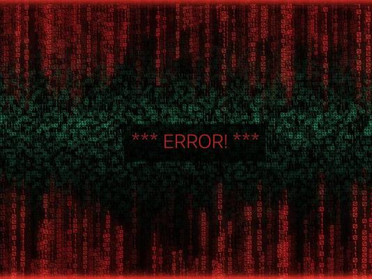 Error in program code listing, red crash on software developer s