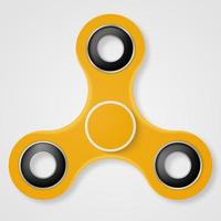 Vector illustration of  Hand fidget spinner