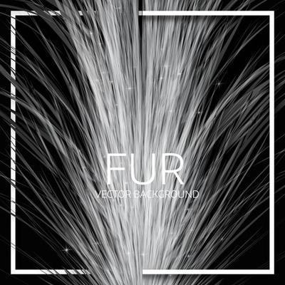 Abstract fur background