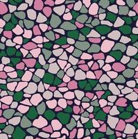 Seamless colorful chaotic mosaic pattern. vector