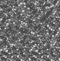 Seamless grey chaotic mosaic pattern. vector