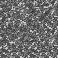 Seamless grey chaotic mosaic pattern. vector