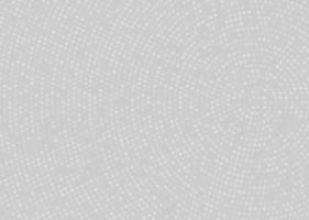 Light grey abstract doted Background with radial halftone effect vector
