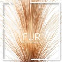 Abstract fur background vector
