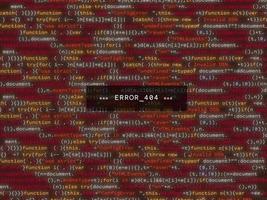 Error in program code listing, red crash on software developer s