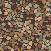 Seamless colorful chaotic mosaic pattern. vector