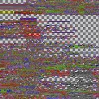 Glitch texture. Computer screen error. Digital pixel noise abstract design. vector