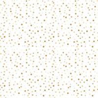 Seamless pattern with gold confetti. Seamless circle pattern vector