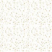 Seamless pattern with gold confetti. Seamless circle pattern vector