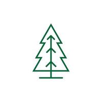 Tree Vector Line Icon. Tree symbol vector sign