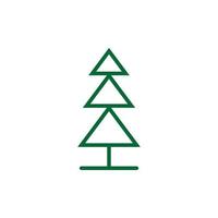 Tree Vector Line Icon. Tree symbol vector sign