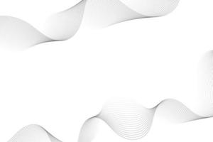 modern black and white curve abstract background illustration vector