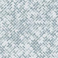 Abstract small blue grey color metaball geometric seamless pattern on white background. vector