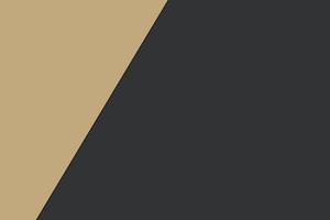Abstract luxury diagonally divided two tone, golden black color background or banner with dimensional overlay template. vector