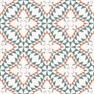 Ethnic Morocco color mosaic tile geometric small triangle shape seamless pattern background. Use for fabric, textile, interior decoration elements, upholstery, wrapping.