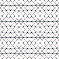 Geometric triangle shape from lines and dots seamless pattern with modern digital color background. vector