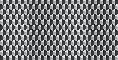Abstract geometric triangle shape with black and chrome pattern color background. vector